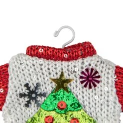 Northlight 4.5-in Christmas Tree Sweater On A Hanger Ornament -Northlight Sales Store 330928271 AlternateImage4