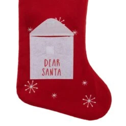 Northlight 19-in Red And White Dear Santa Envelope Christmas Stocking 8 Northlight 19-in Red And White Dear Santa Envelope Christmas Stocking -Northlight Sales Store 330928272 AlternateImage2