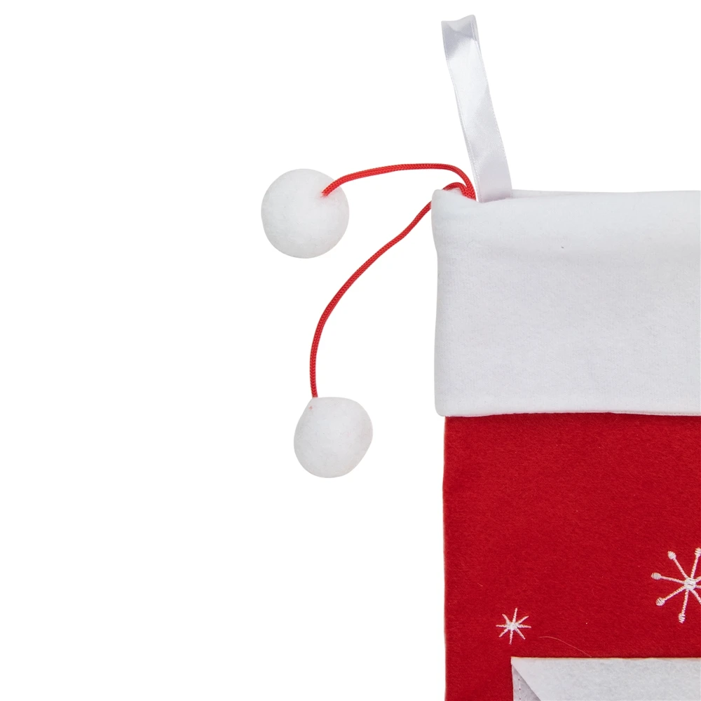 Northlight 19-in Red And White Dear Santa Envelope Christmas Stocking 6 Northlight 19-in Red And White Dear Santa Envelope Christmas Stocking - Image 4