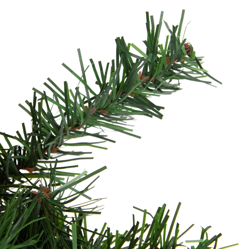Northlight 18-in Unlit Canadian Pine Artificial Christmas Wreath 5 Northlight 18-in Unlit Canadian Pine Artificial Christmas Wreath - Image 3