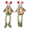 Northlight 7.5-in Boy And Girl Mice Christmas Ornaments - Set Of 2 1 Northlight 7.5-in Boy And Girl Mice Christmas Ornaments - Set Of 2 -Northlight Sales Store 330928355 MainImage 001