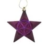DAK 5-in Purple Shatterproof Star Christmas Ornaments - Pack Of 12 1 DAK 5-in Purple Shatterproof Star Christmas Ornaments - Pack Of 12 -Northlight Sales Store 330928382 MainImage 001 l
