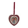 Northlight 3-in Silver Plated Buffalo Plaid Heart Shaped Picture Frame Christmas Ornament -Northlight Sales Store 330928383 MainImage 001
