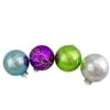 Northlight 4-in Multicolour Shiny Glass Ball Christmas Ornaments - Set Of 4 2 Northlight 4-in Multicolour Shiny Glass Ball Christmas Ornaments - Set Of 4 -Northlight Sales Store 330928385 MainImage 001 l