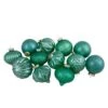 Northlight Green Finial And Glass Ball Christmas Ornaments - Set Of 12 2 Northlight Green Finial And Glass Ball Christmas Ornaments - Set Of 12 -Northlight Sales Store 330928420 MainImage 001 l