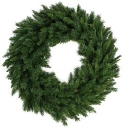 Northlight 24-in Unlit Lush Mixed Pine Artificial Christmas Wreath -Northlight Sales Store 330928443 AlternateImage2