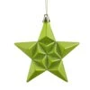 DAK 5-in Matte Green Kiwi Glittered Star Shatterproof Christmas Ornaments 1 DAK 5-in Matte Green Kiwi Glittered Star Shatterproof Christmas Ornaments -Northlight Sales Store 330928474 MainImage 001
