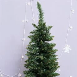 HomCom 6-ft Leg Base Slim Green Artificial Christmas Tree 10 HomCom 6-ft Leg Base Slim Green Artificial Christmas Tree -Northlight Sales Store 330928550 AlternateImage3