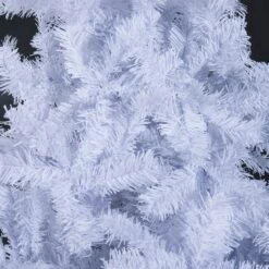 HomCom 7-ft Leg Base Spruce Full White Artificial Christmas Tree -Northlight Sales Store 330928606 AlternateImage6