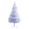 HomCom 7-ft Leg Base Spruce Full White Artificial Christmas Tree -Northlight Sales Store 330928606 MainImage 001