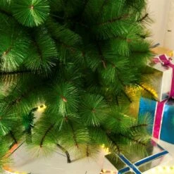 HomCom 6.8-ft Leg Base Spruce Full Green Artificial Christmas Tree -Northlight Sales Store 330928652 AlternateImage3