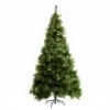 HomCom 6.8-ft Leg Base Spruce Full Green Artificial Christmas Tree