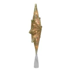 Northlight 10-in Gold Lighted Star Of Bethlehem Christmas Tree Topper -Northlight Sales Store 330933103 AlternateImage2