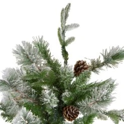 Northlight 7.5-ft Full Flocked Colorado Pine Artificial Christmas Tree - Unlit -Northlight Sales Store 330933169 AlternateImage3