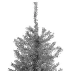 Northlight 9-ft Slim Silver Tinsel Artificial Christmas Tree - Unlit -Northlight Sales Store 330933187 AlternateImage2