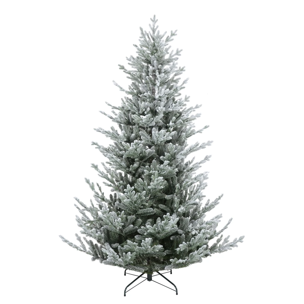 Northlight 6.5-ft Flocked Little River Fir Artificial Christmas Tree - Unlit 3 Northlight 6.5-ft Flocked Little River Fir Artificial Christmas Tree - Unlit