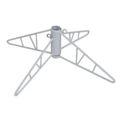 Northlight 9-ft Slim Silver Tinsel Pre-Lit Artificial Christmas Tree With Warm White Lights -Northlight Sales Store 330933286 AlternateImage4