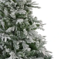 Northlight 7.5-ft Flocked Winfield Fir Artificial Christmas Tree - Unlit -Northlight Sales Store 330933301 AlternateImage3
