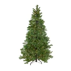 Northlight 6.5-ft Medium Pine Pre-Lit Artificial Christmas Tree With Warm White Lights