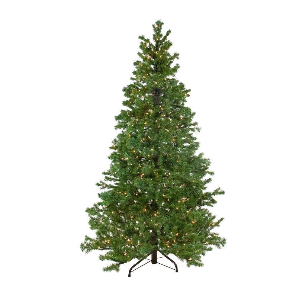 Northlight 6.5-ft Medium Pine Pre-Lit Artificial Christmas Tree With Warm White Lights 3 Northlight 6.5-ft Medium Pine Pre-Lit Artificial Christmas Tree With Warm White Lights
