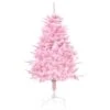 HomCom 4-ft Unlit Full Pink Artificial Christmas Tree With Automatic Opening -Northlight Sales Store 330951178 MainImage 001