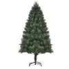 HomCom 5-ft Leg Base Full Rightside-Up Green Artificial Christmas Tree -Northlight Sales Store 331003147 MainImage 001