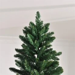 HomCom 8-ft Leg Base Full Rightside-Up Green Artificial Christmas Tree -Northlight Sales Store 331003167 AlternateImage3