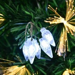 HomCom 4-ft Pre-Lit Leg Base Full Rightside-Up Green Artificial Christmas Tree With 130 Lights -Northlight Sales Store 331003171 AlternateImage3