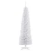 HomCom 6-ft Leg Base Slim Rightside-Up White Artificial Christmas Tree 1 HomCom 6-ft Leg Base Slim Rightside-Up White Artificial Christmas Tree -Northlight Sales Store 331003186 MainImage 001