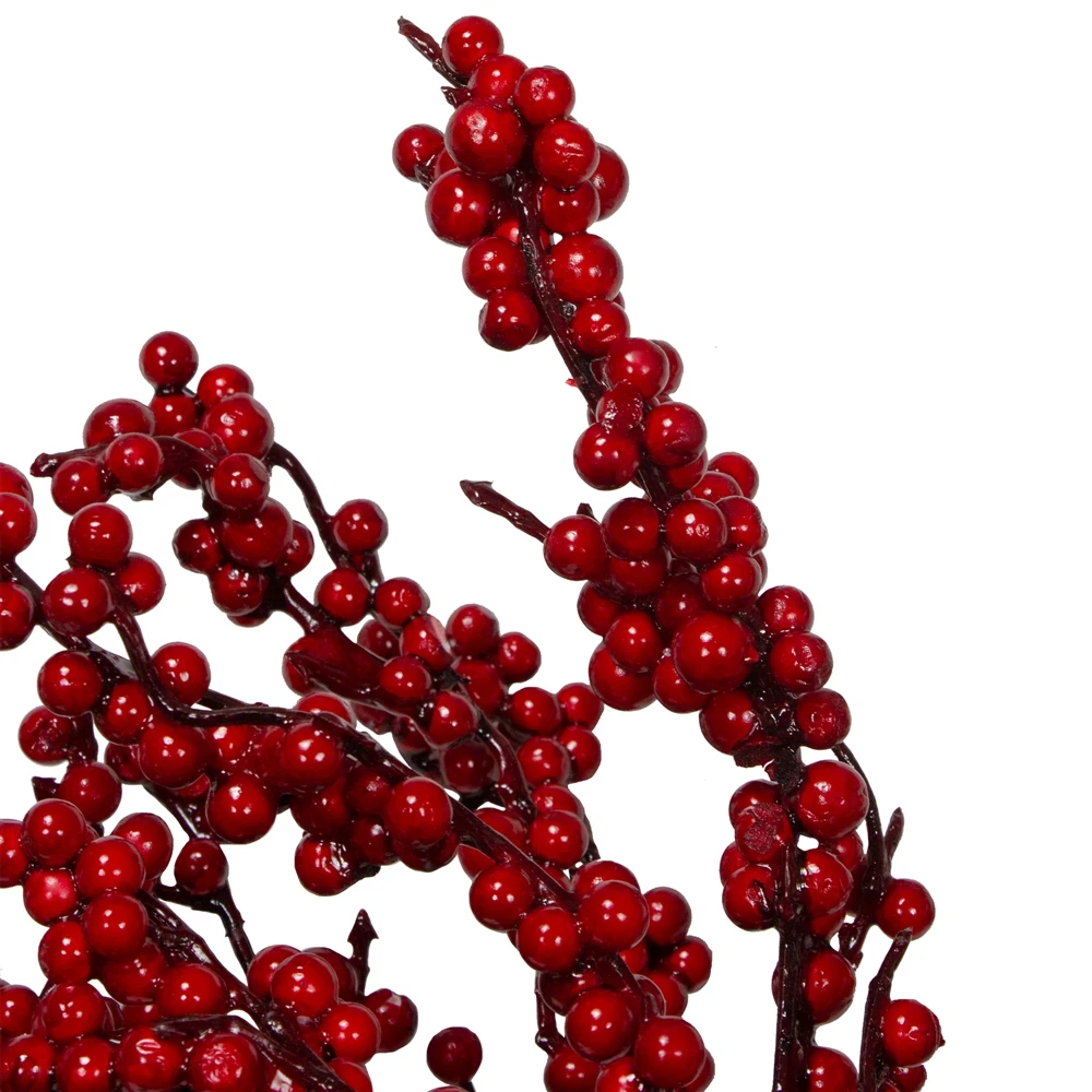 Northlight 28-in Red Berries Artificial Christmas Wreath 5 Northlight 28-in Red Berries Artificial Christmas Wreath - Image 3