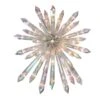 Northlight 14-in Clear Lighted Iridescent Icicle Christmas Tree Topper -Northlight Sales Store 331054256 MainImage 001
