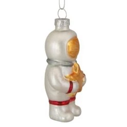 Northlight 3.5-in White And Gold Glass Astronaut Christmas Ornament -Northlight Sales Store 331054277 AlternateImage2