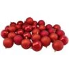 Northlight 32-Piece Red Shatterproof 4-Finish Christmas Ball Ornaments -Northlight Sales Store 331054283 MainImage 001