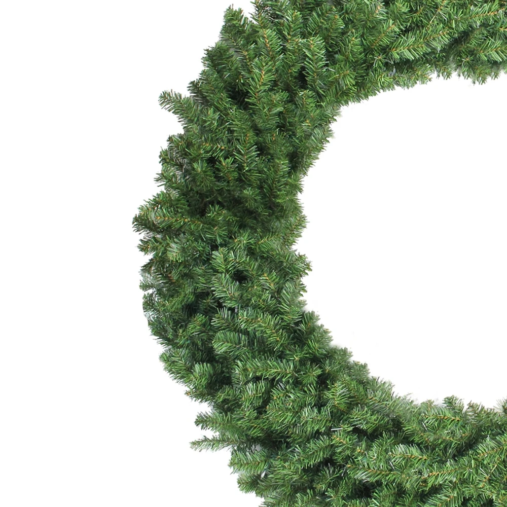 Northlight 48-in Canadian Pine Artificial Christmas Wreath 4 Northlight 48-in Canadian Pine Artificial Christmas Wreath - Image 2