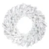 Northlight 30-in Northlight White Canadian Pine Artificial Christmas Wreath 1 Northlight 30-in Northlight White Canadian Pine Artificial Christmas Wreath -Northlight Sales Store 331054306 MainImage 001
