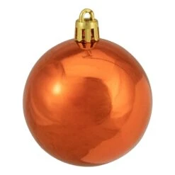 Northlight 24-Piece Orange Shatterproof 4-Finish Christmas Ball Ornaments 9 Northlight 24-Piece Orange Shatterproof 4-Finish Christmas Ball Ornaments -Northlight Sales Store 331054310 AlternateImage3