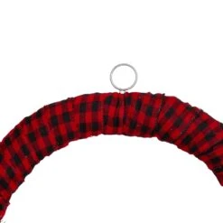 Northlight Red And Black Buffalo Plaid And Berry Christmas Wreath -Northlight Sales Store 331054325 AlternateImage3