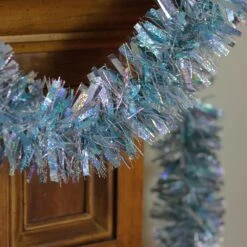 Northlight 12-ft X 3-in Tinsel Wide Cut Artificial Christmas Garland -Northlight Sales Store 331054336 AlternateImage3
