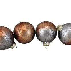Northlight 4-Piece Hand Blown Textured Glass Ball Christmas Ornaments -Northlight Sales Store 331054345 AlternateImage2