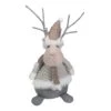 Northlight 18-in LED Lighted Brown And Grey Knit Reindeer Christmas Figure -Northlight Sales Store 331054349 MainImage 001