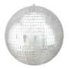 Northlight Silver Shatterproof Mirrored Glass Disco Christmas Ball Ornaments 12-in -Northlight Sales Store 331054390 MainImage 001 l