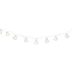 Northlight 4-ft LED Lighted Gold Wire Mini Tree Christmas Garland