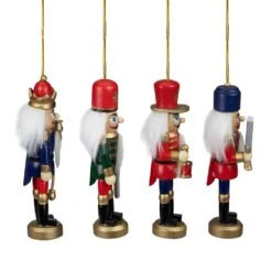 Northlight 5-in Red And Green Christmas Nutcracker Ornaments - Set Of 4 -Northlight Sales Store 331054393 AlternateImage2