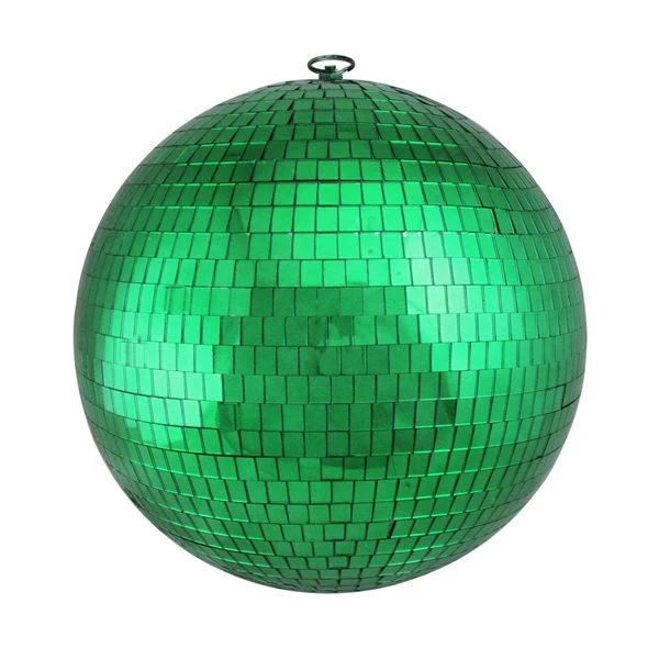 Northlight 12-in Green Mirrored Glass Disco Christmas Ball Ornament 3 Northlight 12-in Green Mirrored Glass Disco Christmas Ball Ornament