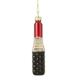 Northlight 4.5-in Red Lipstick Glass Christmas Ornament -Northlight Sales Store 331054437 AlternateImage2