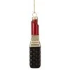 Northlight 4.5-in Red Lipstick Glass Christmas Ornament
