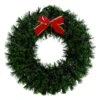 Northlight 17-in Pre-Lit Green Tinsel Artificial Christmas Wreath With A Bow -Northlight Sales Store 331054524 MainImage 001