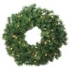 Northlight 24-in Pre-Lit Windsor Pine Artificial Christmas Wreath 2 Northlight 24-in Pre-Lit Windsor Pine Artificial Christmas Wreath -Northlight Sales Store 331054555 MainImage 001