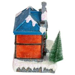 Northlight Notrthlight 7-in Red LED Lighted Post Office Christmas Village Decoration -Northlight Sales Store 331054591 AlternateImage2