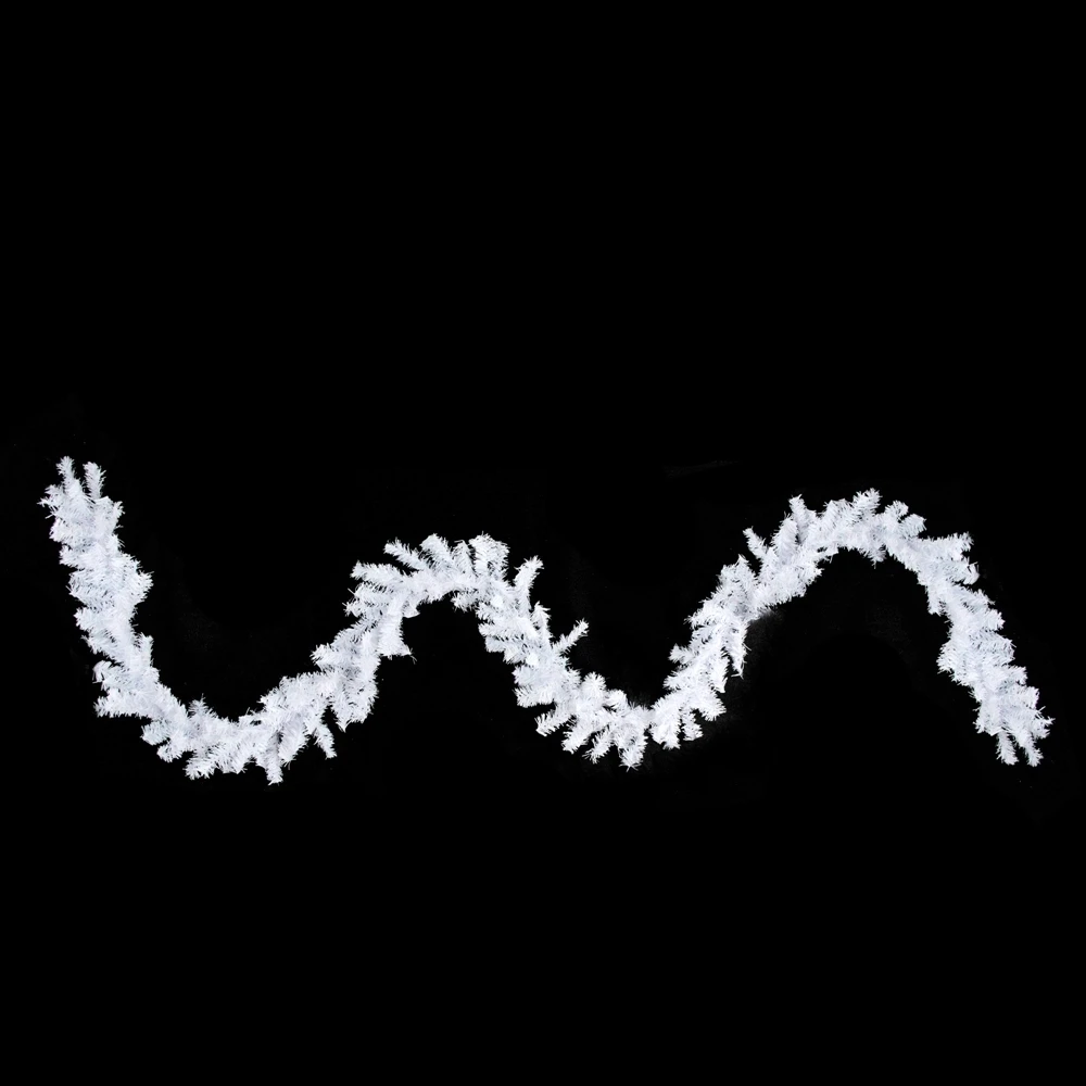 Northlight 9-ft X 10-in White Canadian Pine Artificial Christmas Garland 5 Northlight 9-ft X 10-in White Canadian Pine Artificial Christmas Garland - Image 3